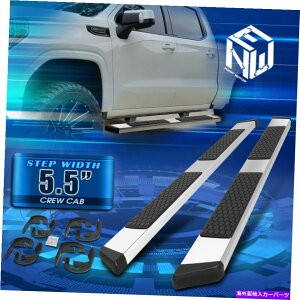 Nerf Bar 19-22̃Vo[hN[Lu5.5 "wr[f[eBnjJXebvi[to[jO{[h For 19-22 Silverado Crew Cab 5.5"HeavyDuty Honeycomb Step Nerf Bar Running Board