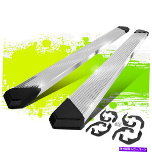 Nerf Bar 6 �V���o���[�h�V�G���N���[�L���u07-19�̃����j���O�{�[�h�v���[�c�X�e�b�v�p�b�h 6Nerf Bar Running Board Pleated Step Pad for Silverado Sierra Crew Cab 07-19�y���s�A���i�z