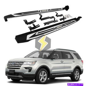 Nerf Bar Ford Explorer 2011-2019jO{[hNERF BARyAɓKĂč̍݌ɃTChXebvtBbg US Stock Side Step fit for Ford Explorer 2011-2019 Running Board Nerf Bar Pair