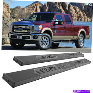 Nerf Bar 1999-2016 F250 F350 Super Duty Crew Cab 6 �̃����j���O�{�[�hNERF�o�[�T�C�h�X�e�b�v Running Boards Nerf Bar Side Step For 1999-2016 F250 F350 Super Duty Crew Cab 6�y���s�A���i�z