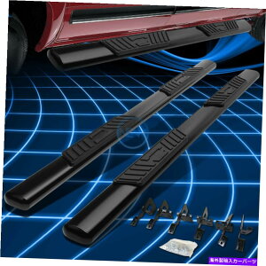 Nerf Bar 09-14�t�H�[�hF150�N���[�L���u5 �R�[�e�B���O�I�[�o���T�C�h�X�e�b�v�i�[�t�o�[�����j���O�{�[�h For 09-14 Ford F150 Crew Cab 5 Coated Oval Side Step Nerf Bar Running Boards�y���s�A���i�z
