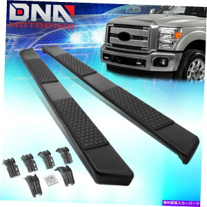 Nerf Bar 1999-2016�t�H�[�h�X�[�p�[�f���[�e�B�X�[�p�[�N���[�L���u5 �R�[�e�B���OSS�l���t�o�[�����j���O�{�[�h FOR 1999-2016 FORD SUPER DUTY SUPER CREW CAB 5 COATED SS NERF BAR RUNNING BOARD�y���s�A���i�z