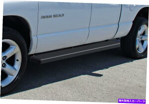 Nerf Bar IBOARD�T�C�h�X�e�b�vNERF�o�[6 �u���b�N�t�B�b�g02-08�_�b�W����1500/2500/3500�N�A�b�h�L���u iBoard Side Steps Nerf Bars 6 Black Fit 02-08 Dodge Ram 1500/2500/3500 Quad Cab