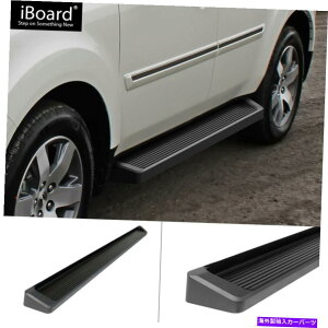 Nerf Bar 6 ����iboard�����j���O�{�[�h�t�B�b�g09-15�z���_�p�C���b�g 6 Black iBoard Running Boards Fit 09-15 Honda Pilot�y���s�A���i�z