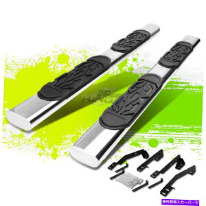 Nerf Bar 6 �ȉ~�`�̖����ꂽ�T�C�h�X�e�b�v�o�[�����j���O�{�[�hl+r redended extended Quad Cab 98-02 6 Oval Polished Side Step Bar Running Board L+R for Ram Extended Quad Cab 98-02�y���s�A���i�z