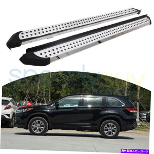 Nerf Bar g^nC_[2014-2019jO{[hNERFo[2 PCSvbgtH[TChXebv 2 PCS Platform Side Step for Toyota Highlander 2014-2019 Running Board Nerf Bar