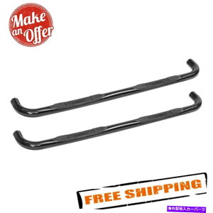 Nerf Bar �E�F�X�e�B��23-1435 E�V���[�Y3 1999�N����2004�N�̃t�H�[�hF-150/F-250�̃u���b�N���E���h�i�[�t�o�[ Westin 23-1435 E-Series 3 Black Round Nerf Bars for 1999-2004 Ford F-150/F-250�y���s�A���i�z