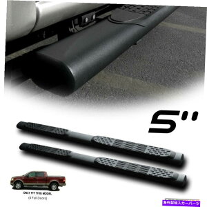 Nerf Bar 04-08 Ford F150 SuperCrew Cab 5 Matte Blk Side Step Nerf Bar�����j���O�{�[�h For 04-08 Ford F150 Supercrew Cab 5 Matte Blk Side Step Nerf Bar Running Board�y���s�A���i�z