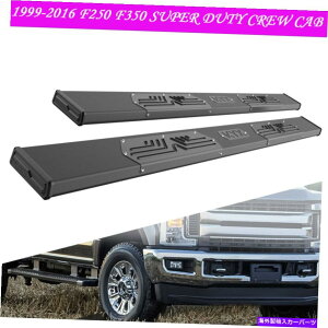 Nerf Bar 1999-2016 F250 F350�X�[�p�[�f���[�e�B�N���[�L���u6 �l���t�o�[�T�C�h�X�e�b�v�����j���O�{�[�h For 1999-2016 F250 F350 Super Duty Crew Cab 6 Nerf Bar Side Step Running Boards�y���s�A���i�z