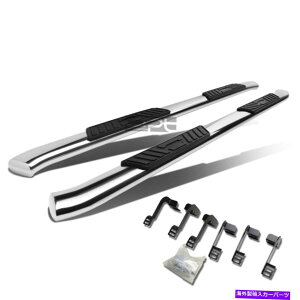 Nerf Bar tBbg09-20_bWgbNN[5 "NpȂȉ~`̃Xebvi[to[jO{[h Fit 09-20 Dodge Ram Truck Crew 5" Chrome Curved Oval Step Nerf Bar Running Board