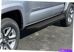 Nerf Bar XeCubN6 "IBOARDTChi[to[tBbg05-22g^^R}_uLuN[Lu Stain Black 6" iBoard Side Nerf Bar Fit 05-22 Toyota Tacoma Double Cab Crew Cab