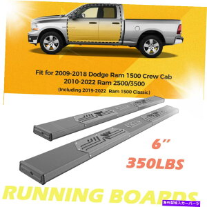 Nerf Bar 2009-2018 Dodge Ram 1500�N���[�L���u�T�C�h�X�e�b�vNERF�o�[�����j���O�{�[�hNEW For 2009-2018 Dodge Ram 1500 Crew Cab Side Steps Nerf Bars Running Boards New�y���s�A���i�z