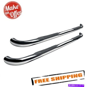Nerf Bar EFXeB23-1880 EV[Y3 "2001N2003ÑtH[hF-150̊ۂi[to[ Westin 23-1880 E-Series 3" Round Nerf Bars for 2001-2003 Ford F-150