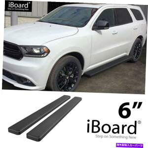 Nerf Bar jO{[hTChXebvi[to[6C`A~jEubNtBbg_bWfS11-22 Running Board Side Step Nerf Bars 6in Aluminum Black Fit Dodge Durango 11-22