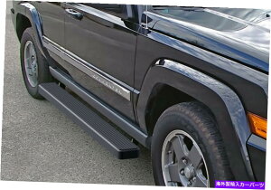 Nerf Bar v~A5 "ubNiboardTChXebvtBbg05-10W[vOh`FL[ Premium 5" Black iBoard Side Steps Fit 05-10 Jeep Grand Cherokee