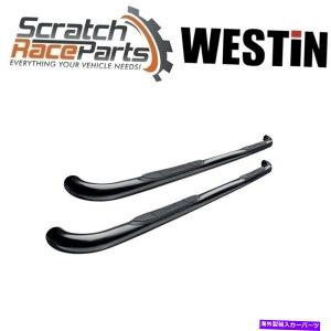 Nerf Bar EFXeBEhi[to[2010-2018 RAM 1500 EV[Y3 "ubNpE_[R[eBO Westin Round Nerf Bars Fits 2010-2018 Ram 1500 E-Series 3"Black Powder Coated