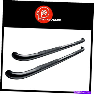 Nerf Bar EFXeBtBbg02-06 GMCG{CEV[YEhi[to[3 "ubNpE_[R[eBO Westin Fits 02-06 GMC Envoy E-Series Round Nerf Bars 3"Black Powder Coated