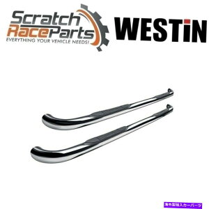 Nerf Bar EFXeBi[to[3 "ۂꂽXeXtBbg04-12LjI/RhEV[Y Westin Nerf Bars 3" Round Polished Stainless Fits 04-12 Canyon/Colorado E-Series