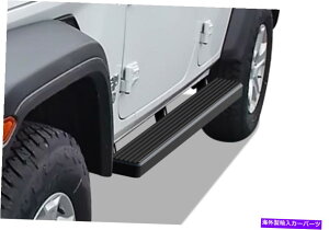 Nerf Bar v~A4 "ubNiboardTChXebvtBbg18-22W[vO[JL 4DR Premium 4" Black iBoard Side Steps Fit 18-22 Jeep Wrangler JL 4Dr