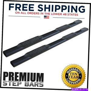 Nerf Bar 6�C���`W2W�T�C�h�X�e�b�v�N���V�b�N2009-22 Dodge RAM 6.4ft�x�b�h�N���b�h�L���u�p�̃l���t�o�[ 6in W2W Side Steps Nerf Bars for Classic 2009-22 Dodge Ram 6.4ft Bed Quad Cab�y���s�A���i�z