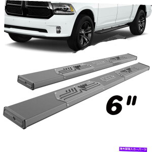 Nerf Bar 2009-18 Dodge Ram 1500 2010-2022 2500/3500 CrewCab Nerf Bar 6 �̃����j���O�{�[�h Running Board for 2009-18 Dodge Ram 1500 2010-2022 2500/3500 CrewCab Nerf Bar 6�y���s�A���i�z
