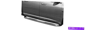 Nerf Bar Value Brand DR018S nerf bar with step pads 3�C���`���E���h�x���g���� Value Brand DR018S Nerf Bar With Step Pads 3 Inch Round Bent Polished�y���s�A���i�z