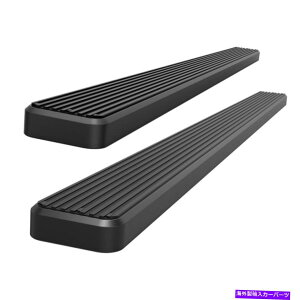 Nerf Bar 1999N2004N̓YteBAN[LusbNAbv4 "jO{[h 4" Black eBoard Running Boards For 1999-2004 Nissan Frontier Crew Cab Pickup