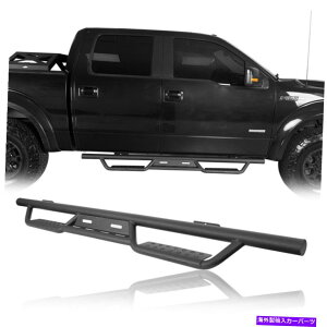 Nerf Bar �y�A�y�A2009-2014 Ford F-150 SuperCrew�̃w�r�[�f���[�e�B�[�����j���O�{�[�h�T�C�h�X�e�b�v�o�[ Pairs Heavy Duty Running Board Side Step Bars For 2009-2014 Ford F-150 SuperCrew�y���s�A���i�z