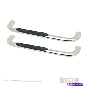 Nerf Bar EFXeB21-3920v`i4ȉ~`̃i[tXebvo[ Westin 21-3920 Platinum 4 Oval Nerf Step Bars