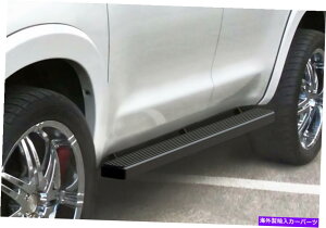 Nerf Bar iboard�����j���O�{�[�h4�C���`�}�b�g�u���b�N�t�B�b�g08-22�g���^�Z�R�C�A iBoard Running Boards 4 inches Matte Black Fit 08-22 Toyota Sequoia