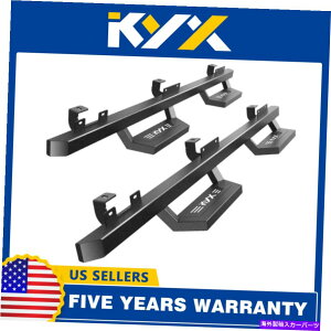 Nerf Bar 2018-2020̃W[vO[JL 4DOORTChXebvpbhjO{[hnerfo[ For 2018-2020 Jeep Wrangler JL 4Door Side Steps Pads Running Boards Nerf Bars US