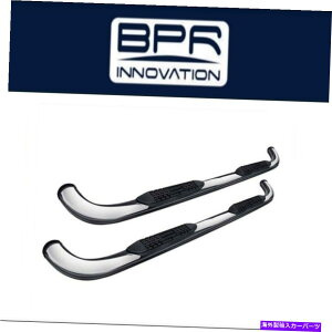 Nerf Bar 88-98 GMCsbNAbv/V{[sbNAbv3 ''|[hEhi[to[pPromaxx Automotive ProMaxx Automotive For 88-98 GMC Pickup/ Chevy Pickup 3'' Polish Round Nerf Bar