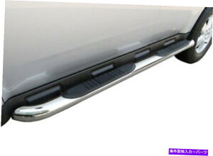 Nerf Bar Trident Tri201207 Toughttred 3 "Chevy Trailblazer nonextモデル用のnerfバー Trident TRI201207 ToughTred 3" Nerf Bars for Chevy Trailblazer Non EXT Models