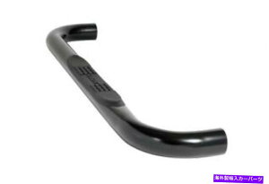 Nerf Bar Dee Zee- 3 "Lu̒09-18_bW / RAMDZ372211̃ubNEhTChXebv Dee Zee- 3" Cab Length Black Round Side Steps for 09-18 Dodge / Ram #DZ372211