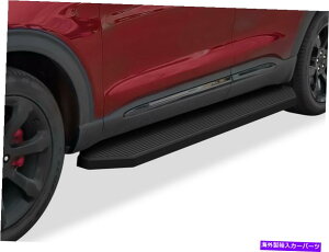 Nerf Bar iboard�u���b�N�����j���O�{�[�h�X�^�C���t�B�b�g20-22�t�H�[�h�G�N�X�v���[���[SUV 4�h�A iBoard Black Running Boards Style Fit 20-22 Ford Explorer SUV 4-Door
