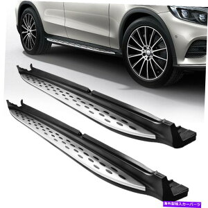 Nerf Bar ZfXxcGLC X253 2016-2021jO{[hNERFo[̃A~jETChXebv Aluminum Side Step for Mercedes Benz GLC X253 2016-2021 Running Board Nerf Bar