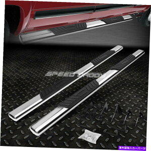 Nerf Bar 99-14̃Vo[hN[LuN5 "ȉ~`̃TChXebvi[to[jO{[h/[ FOR 99-14 SILVERADO CREW CAB CHROME 5"OVAL SIDE STEP NERF BAR RUNNING BOARD/RAIL