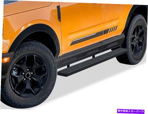 Nerf Bar iboardjO{[h5C`}bgubNtBbg21-22tH[huRX|[cSUV 4hA iBoard Running Boards 5-inch Matte Black Fit 21-22 Ford Bronco Sport SUV 4-Door