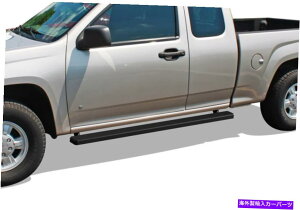 Nerf Bar iboardjO{[h4C`ubNtBbg04-12V{[RhGMCLjIGNXefbhLu iBoard Running Boards 4in Black Fit 04-12 Chevy Colorado GMC Canyon Extended Cab