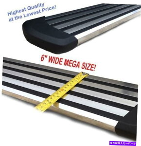 Nerf Bar 15アップフォードF-150レギュラーキャブ6 "クロムランニングサイドステップボードnerfバー Fits 15-UP Ford F-150 Regular Cab 6" Chrome Running Side Step Boards Nerf Bars