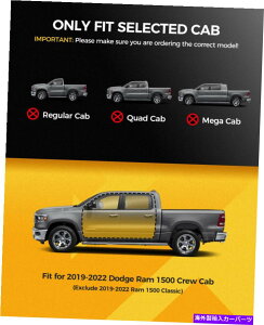 Nerf Bar KYX�T�C�h�X�e�b�v�����j���O�{�[�hNERF�o�[6 2019-21 2022 Dodge Ram 1500 Crew Cab KYX Side Step Running Board Nerf Bar 6 For 2019-21 2022 Dodge Ram 1500 Crew Cab�y���s�A���i�z