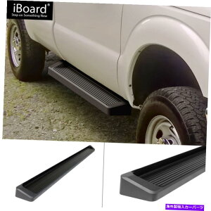 Nerf Bar 6 �u���b�Niboard�����j���O�{�[�h�t�B�b�g99-16�t�H�[�hF250/F350���M�����[�L���u 6 Black iBoard Running Boards Fit 99-16 Ford F250/F350 Regular Cab�y���s�A���i�z