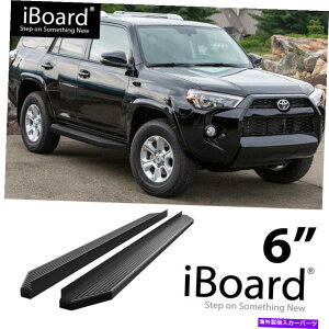 Nerf Bar iboardjO{[hubN6 "tBbgg^4i[SR5gC14-22 iBoard Running Board Black 6" Fit Toyota 4Runner SR5 TRAIL 14-22