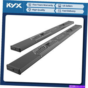 Nerf Bar 6 "2007-2021g^chN[}bNXLui[to[TChXebṽjO{[h 6 " Running Boards for 2007-2021 Toyota Tundra Crew Max Cab Nerf Bars Side Step