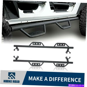 Nerf Bar tbN[hChhbvTChXebvi[to[jO{[htBbg07-18W[vO[JK Hooke Road Wide Drop Side Step Nerf Bar Running Board Fit 07-18 Jeep Wrangler JK