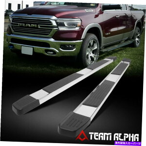 Nerf Bar 2019-2022 RAM 1500 [N[Lu] Chrome SS 6 "jO{[hTChXebvNERFo[ Fits 2019-2022 Ram 1500 [CREW CAB] Chrome SS 6" Running Board Side Step Nerf Bar