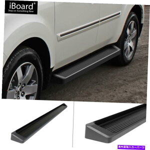 Nerf Bar 6 ����iboard�����j���O�{�[�h�t�B�b�g09-15�z���_�p�C���b�g 6 Black iBoard Running Boards Fit 09-15 Honda Pilot�y���s�A���i�z