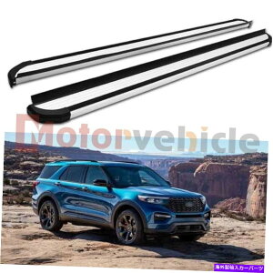 Nerf Bar �t�H�[�h�G�N�X�v���[���[2020-2022�����j���O�{�[�hNERF�o�[�̕č��݌ɃT�C�h�X�e�b�v US Stock Side Steps For Ford Explorer 2020 - 2022 Running Boards Nerf Bar