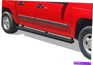 Nerf Bar iboardjO{[h4C`ubNtBbg04-12V{[RhGMCLjIN[Lu iBoard Running Boards 4-inch Black Fit 04-12 Chevy Colorado GMC Canyon Crew Cab