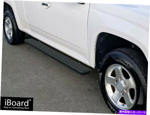 Nerf Bar �v���~�A��6 BLK IBOARD�T�C�h�X�e�b�v�t�B�b�g04-12�V�{���[�R�����hGMC�L���j�I���G�N�X�e���f�b�h�L���u Premium 6 BLK iBoard Side Step Fit 04-12 Chevy Colorado GMC Canyon Extended Cab�y���s�A���i�z